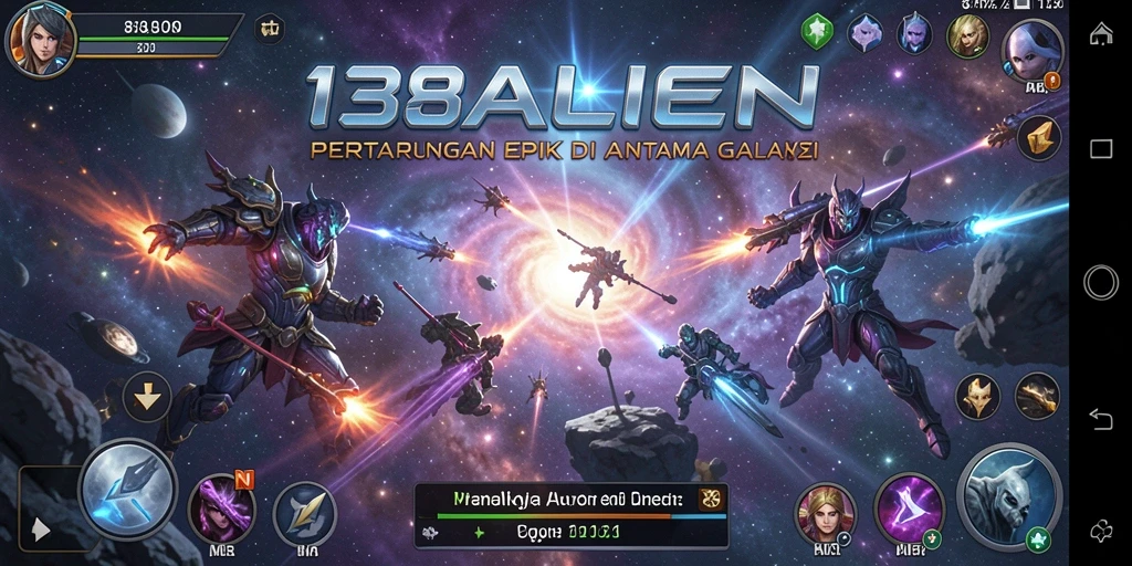 Screenshot 138ALIEN menampilkan pertarungan epik antara alien.