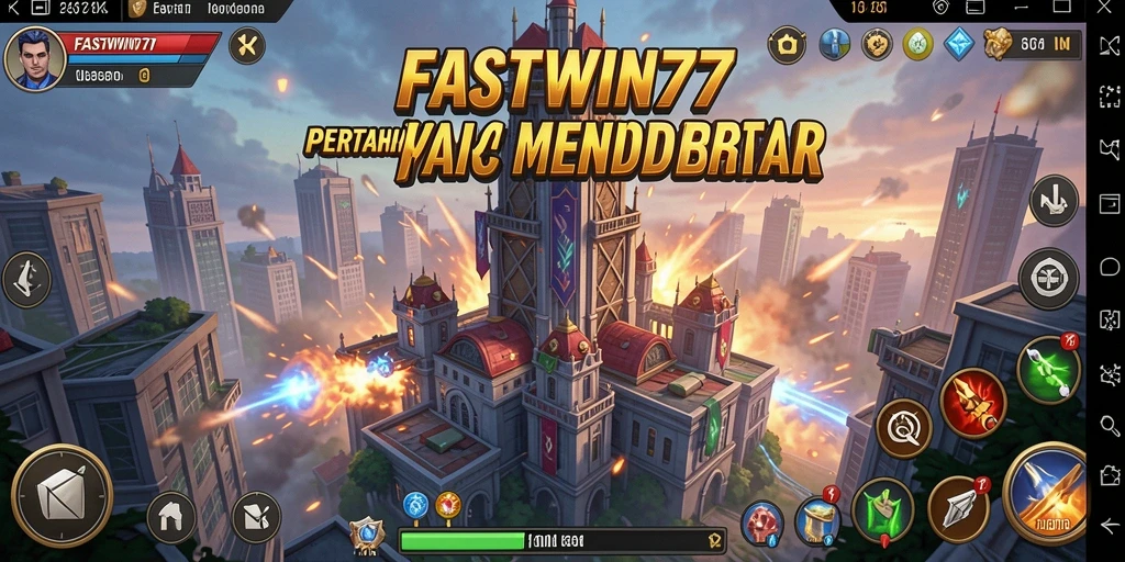 Gameplay seru Tower Defense di FASTWIN77.
