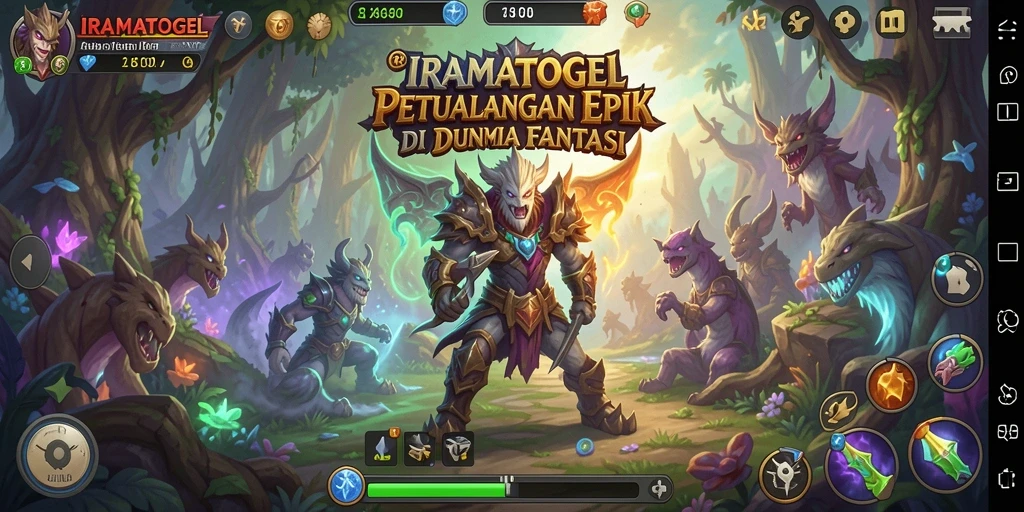 Tampilan gameplay IRAMATOGEL yang seru dan penuh aksi.