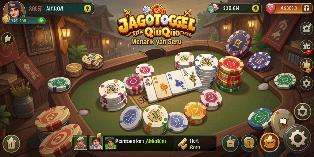 Screenshot gameplay QiuQiu di JAGOTOGEL yang seru dan menarik.