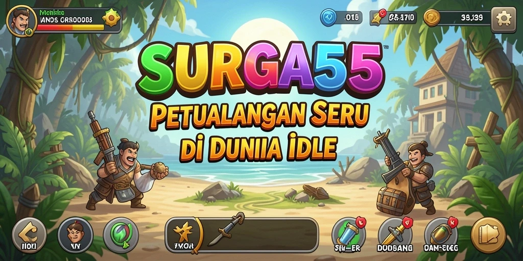 Tampilan gameplay SURGA55 yang seru dan menantang.