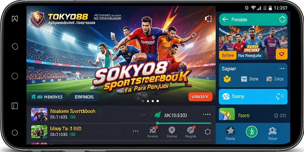 Tampilan mendebarkan saat bertaruh di TOKYO88 dengan berbagai pilihan olahraga.