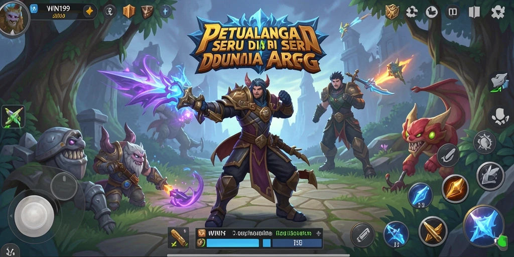 Gameplay ARPG seru dengan pertarungan mendebarkan dan dunia yang luas.