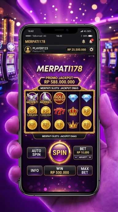 Screenshot fitur aplikasi merpati178 yang menunjukkan beragam kategori aplikasi.
